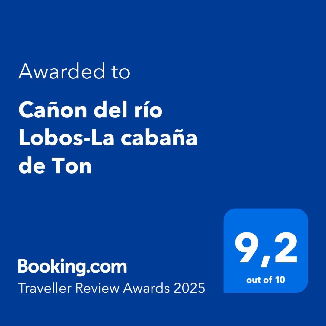 Canon Del Rio Lobos-La Cabana De Ton San Leonardo de Yagüe エクステリア 写真